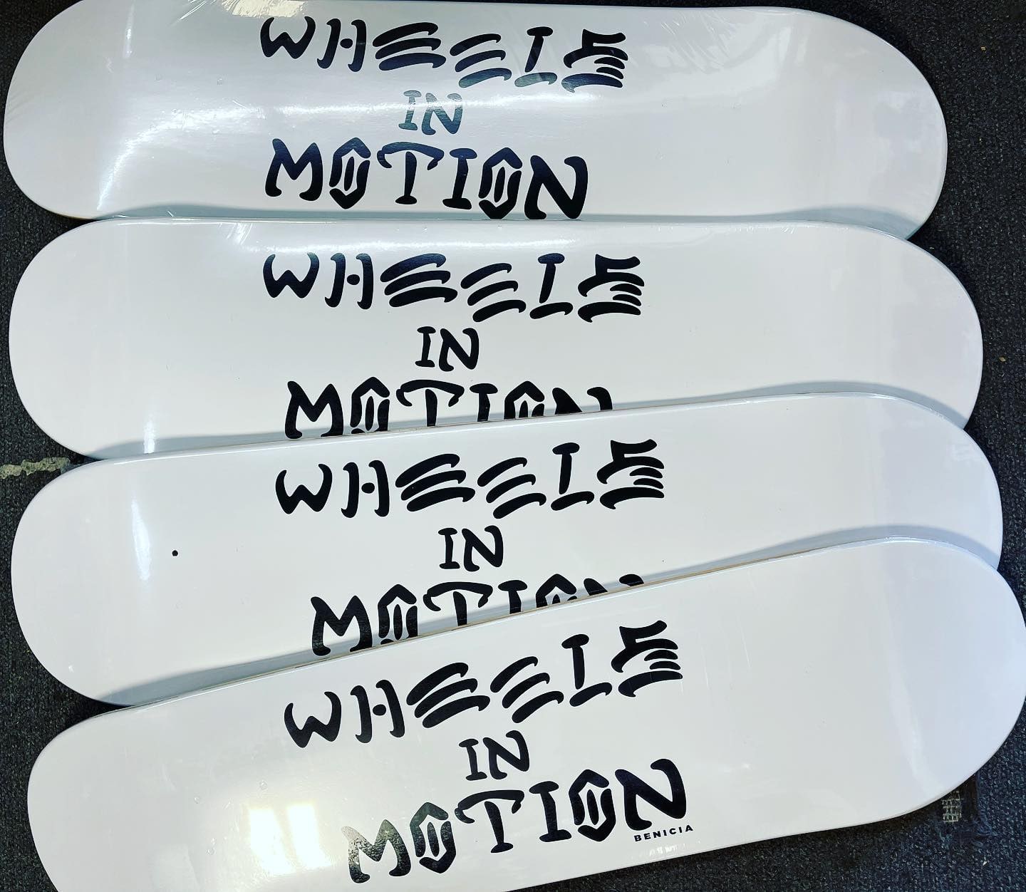 Wheels in Motion shop skateboard decks
